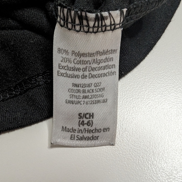 Women's Athletic Works Tank Top 'Plank Now Wine Later" Size S Racerback Black - Picture 5 of 7